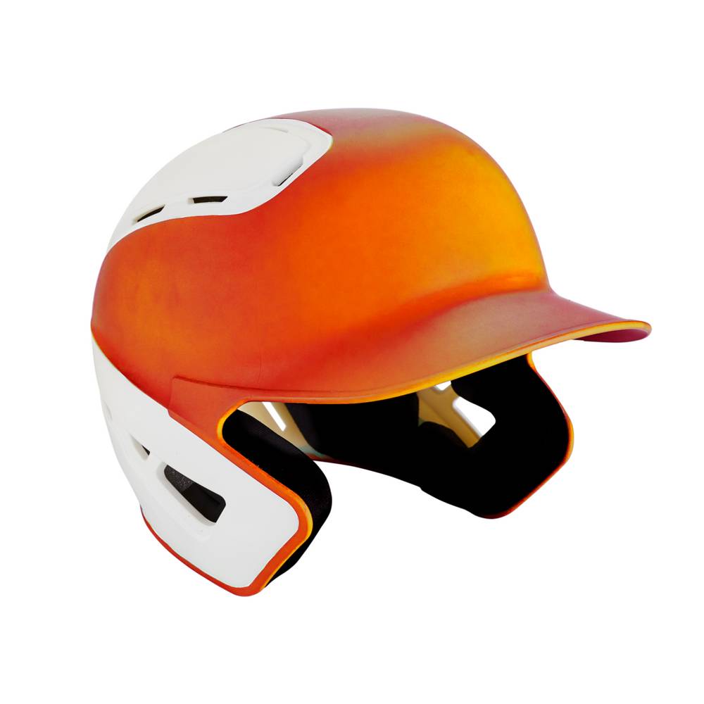 Casco Mizuno B6 Baseball Batting Uomo - Arancioni/Bianche - 23071-RVIQ